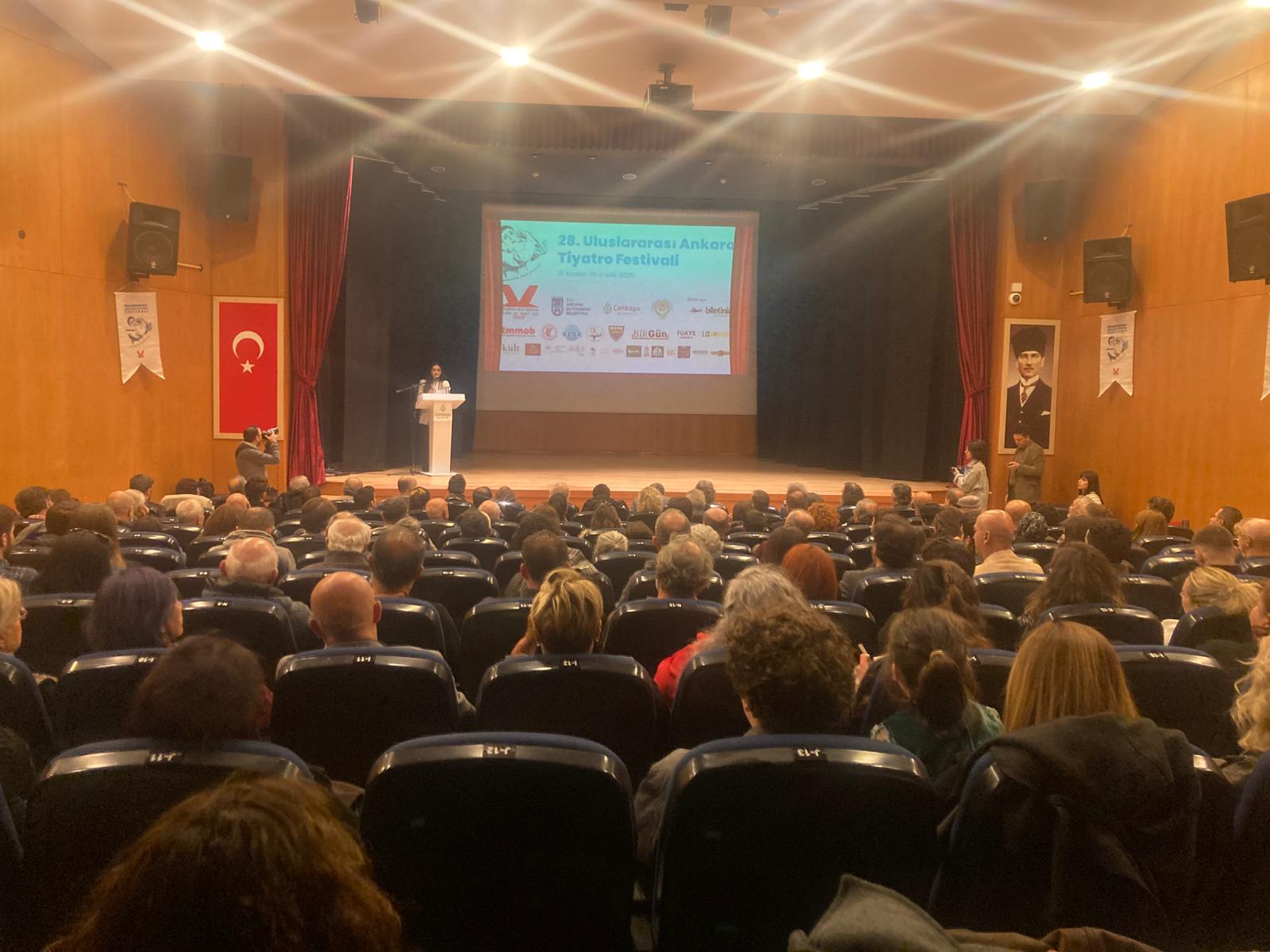 28.Uluslarası Ankara Tiyatro Festivali Başladı